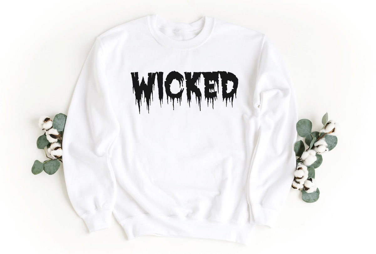 Sweatshirt-WICKED Sweatshirt-S-White-Jack N Roy