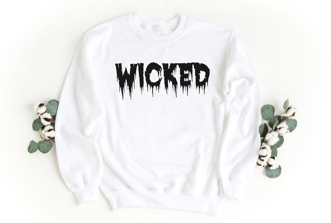 Sweatshirts-WICKED Sweatshirt-S-White-Jack N Roy