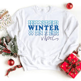 Sweatshirt-Winter Vibes Sweatshirt-S-White-Jack N Roy