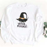 Sweatshirt-Witch Please Halloween Sweatshirt-S-White-Jack N Roy