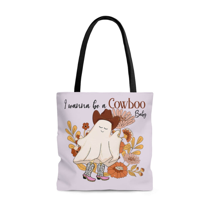 Tote Bag-CowBOO Baby Tote Bag-Large-Jack N Roy