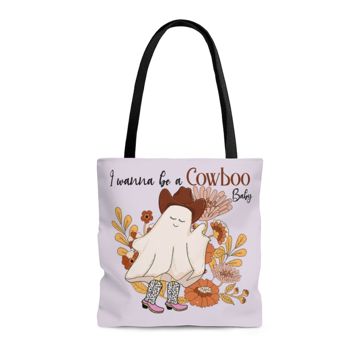 Tote Bag-CowBOO Baby Tote Bag-Medium-Jack N Roy