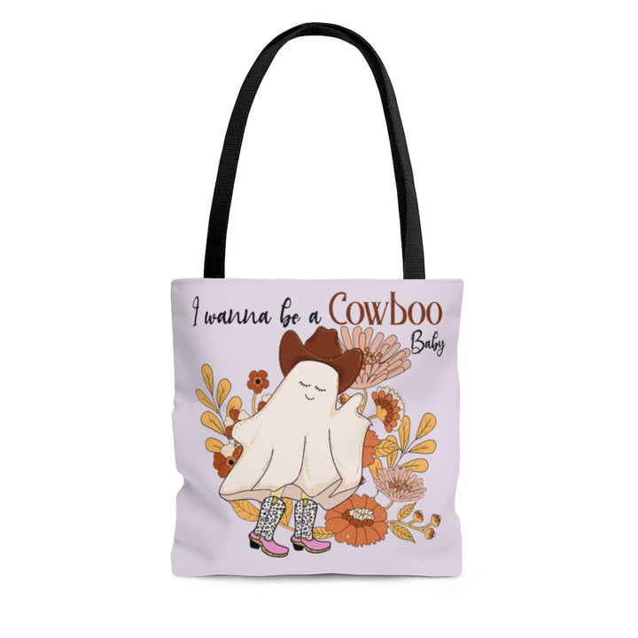 Tote Bag-CowBOO Baby Tote Bag-Small-Jack N Roy