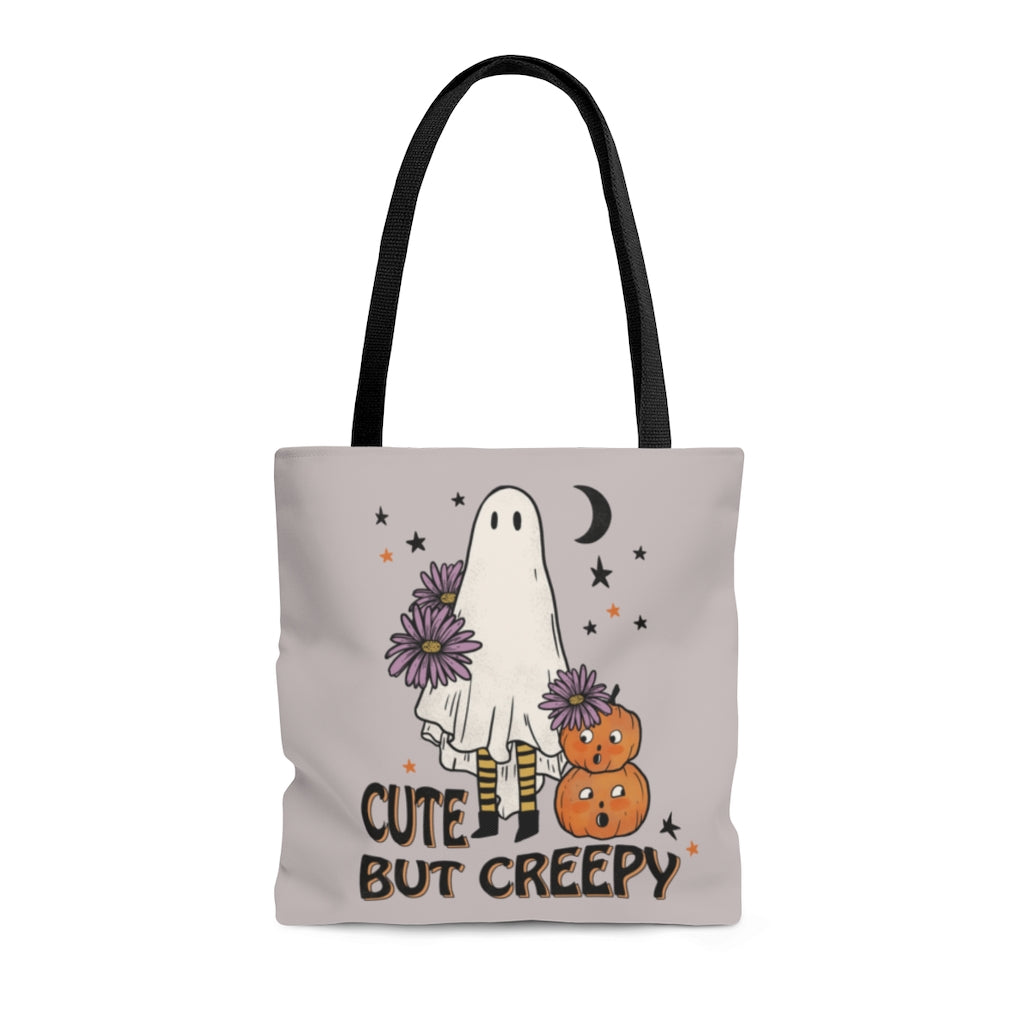 Tote Bag-Cute But Creepy Tote Bag-Medium-Jack N Roy