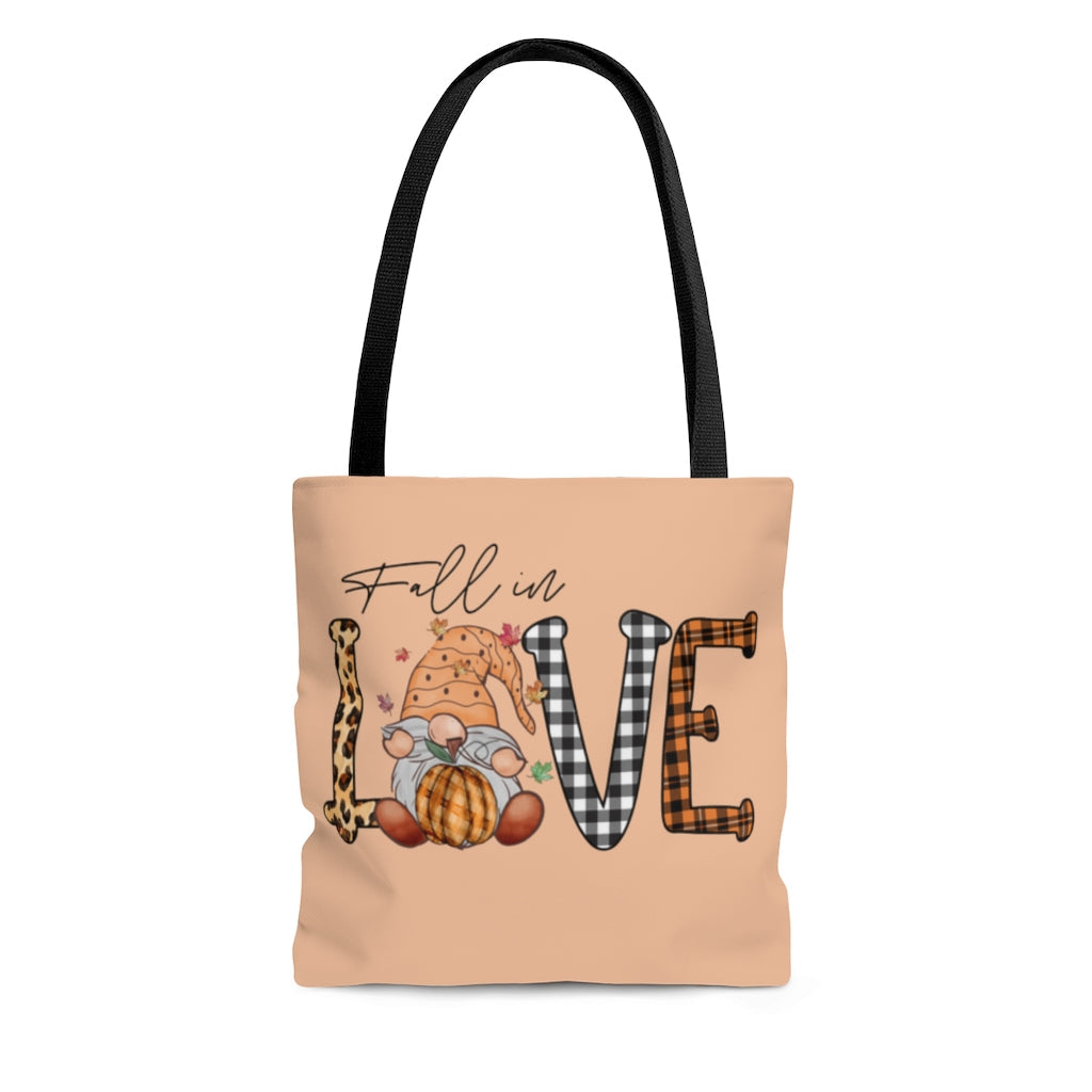 Tote Bag-Fall In Love Tote Bag-Small-Jack N Roy