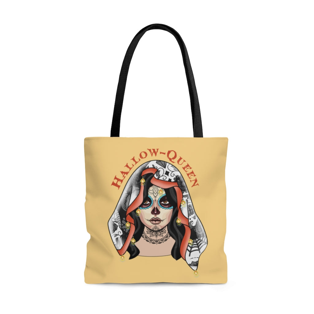 Tote Bag-Hallow-Queen Tote Bag-Large-Jack N Roy