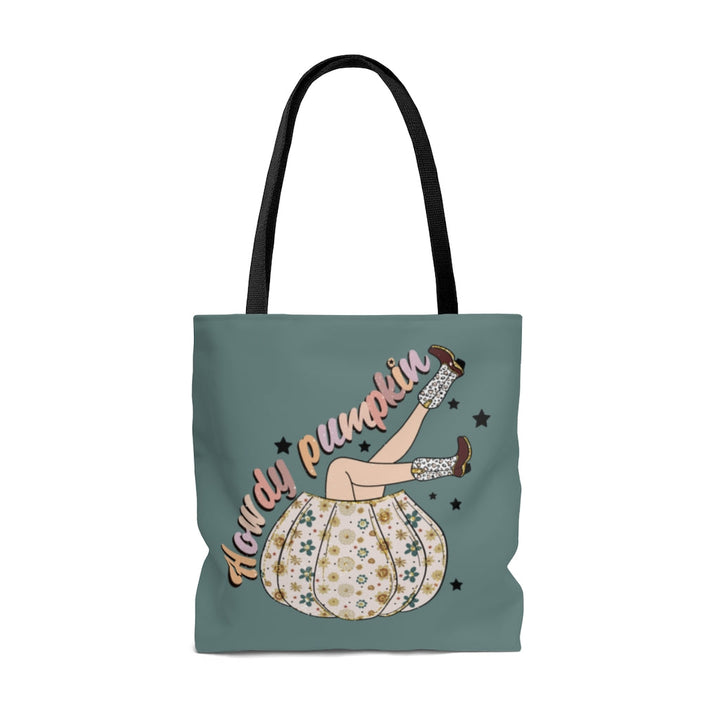 Tote Bag-Howdy Pumpkin Tote Bag-Jack N Roy