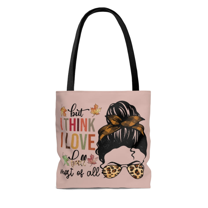 Tote Bag-I Love Fall Most Of All Tote Bag-Jack N Roy