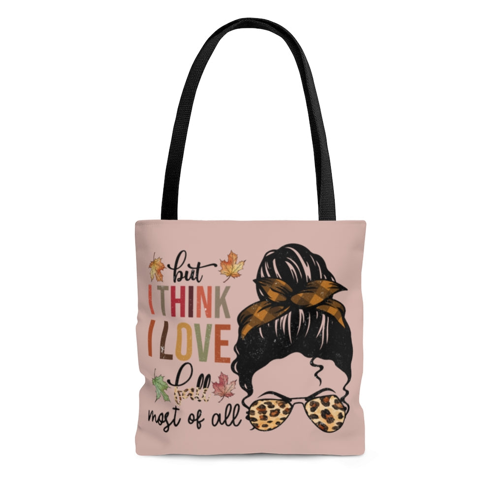 Tote Bag-I Love Fall Most Of All Tote Bag-Small-Jack N Roy
