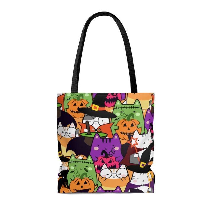 Tote Bag-Kawaii Halloween Cats Tote Bag-Jack N Roy