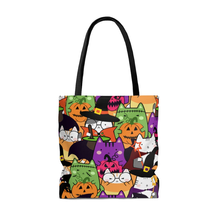 Tote Bag-Kawaii Halloween Cats Tote Bag-Jack N Roy