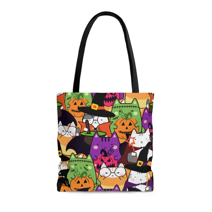 Tote Bag-Kawaii Halloween Cats Tote Bag-Medium-Jack N Roy