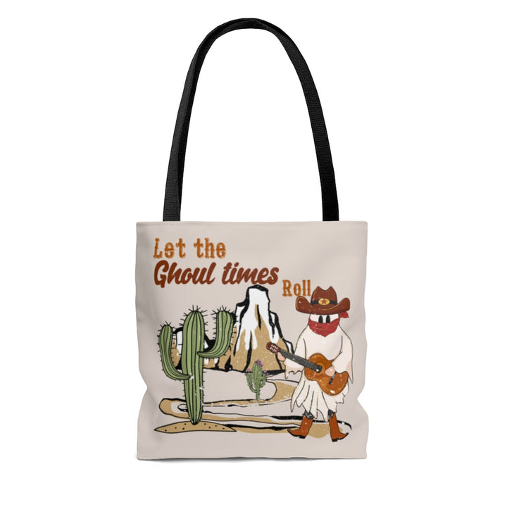 Tote Bag-Let The Ghoul Times Roll Tote Bag-Jack N Roy