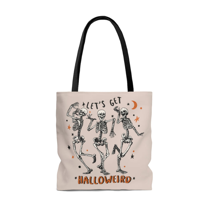 Tote Bag-Let's Get Halloweird Tote Bag-Jack N Roy