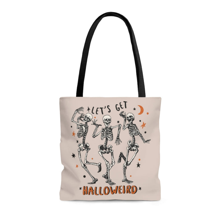 Tote Bag-Let's Get Halloweird Tote Bag-Medium-Jack N Roy