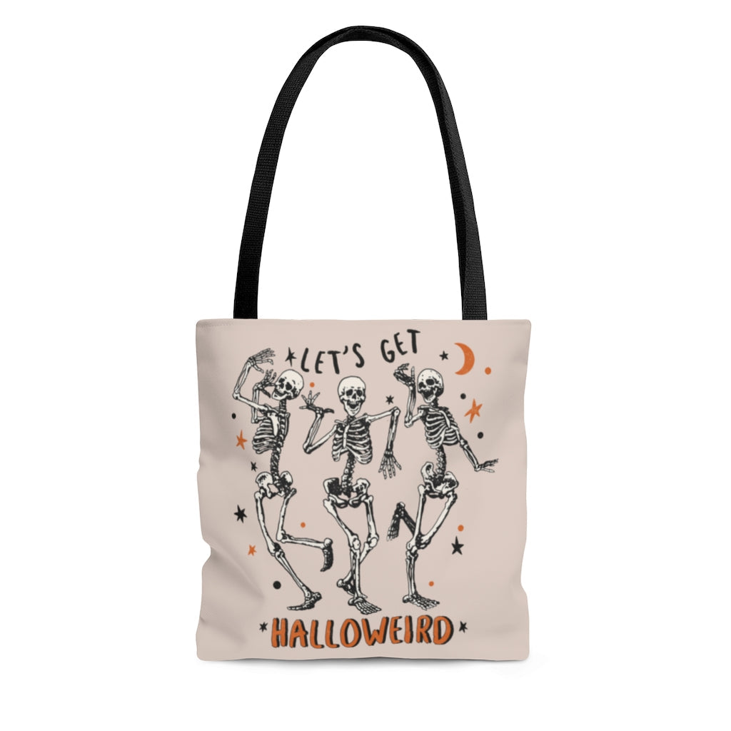 Tote Bag-Let's Get Halloweird Tote Bag-Small-Jack N Roy