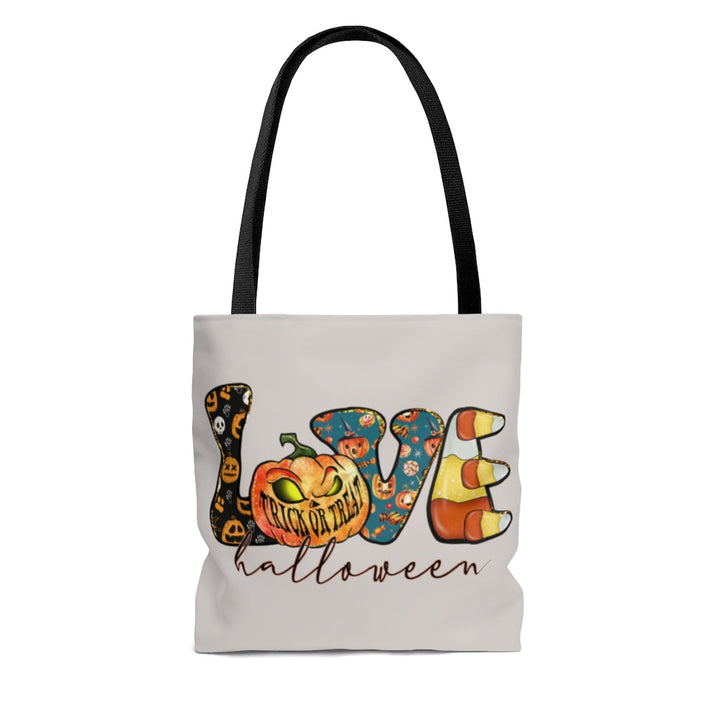 Tote Bag-Love Halloween Tote Bag-Jack N Roy