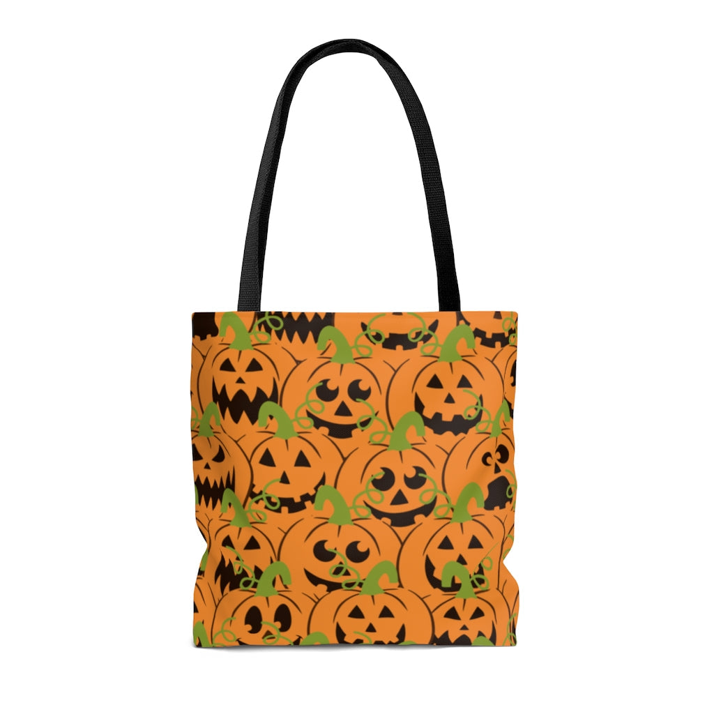 Tote Bag-Pumpkins Tote Bag-Jack N Roy