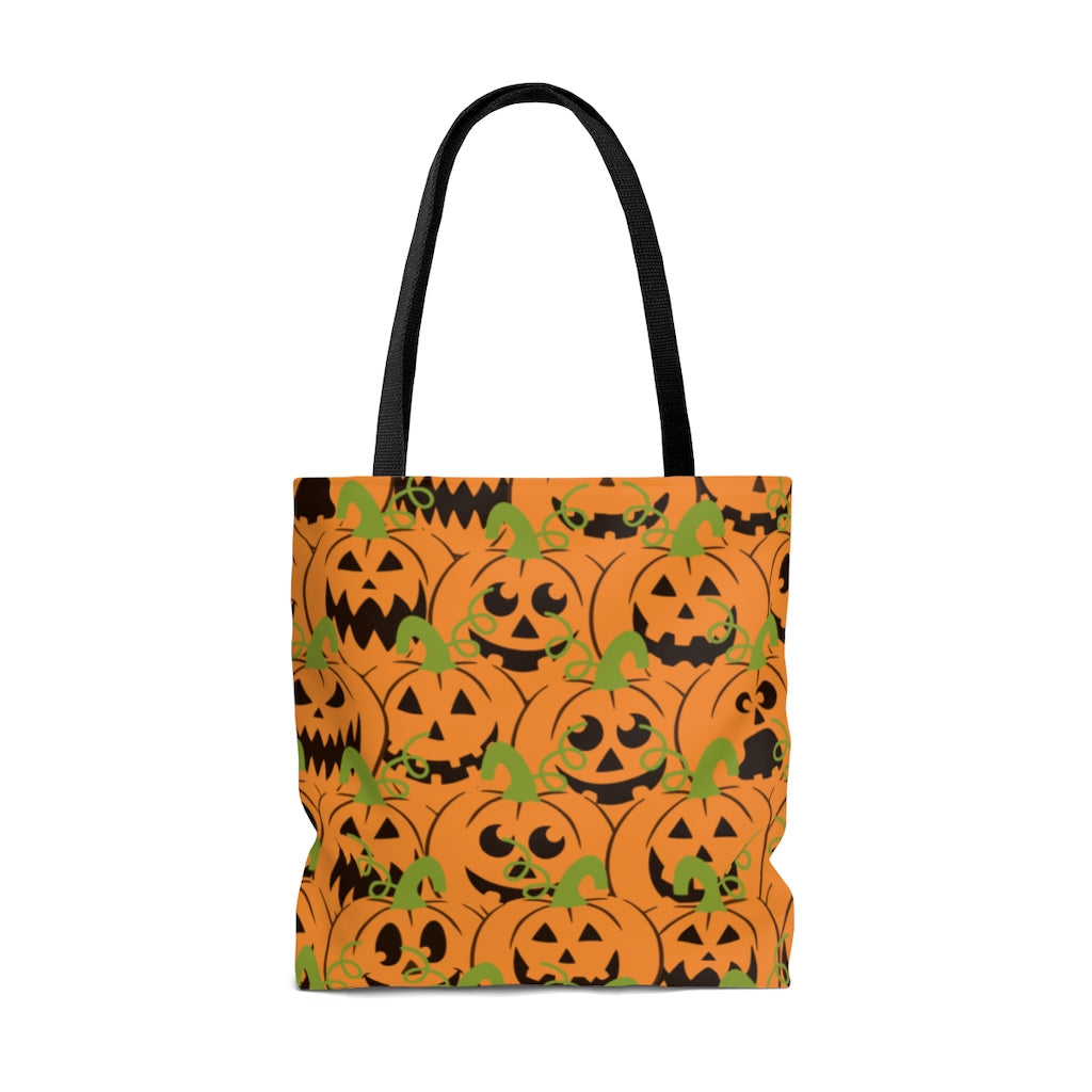Tote Bag-Pumpkins Tote Bag-Jack N Roy
