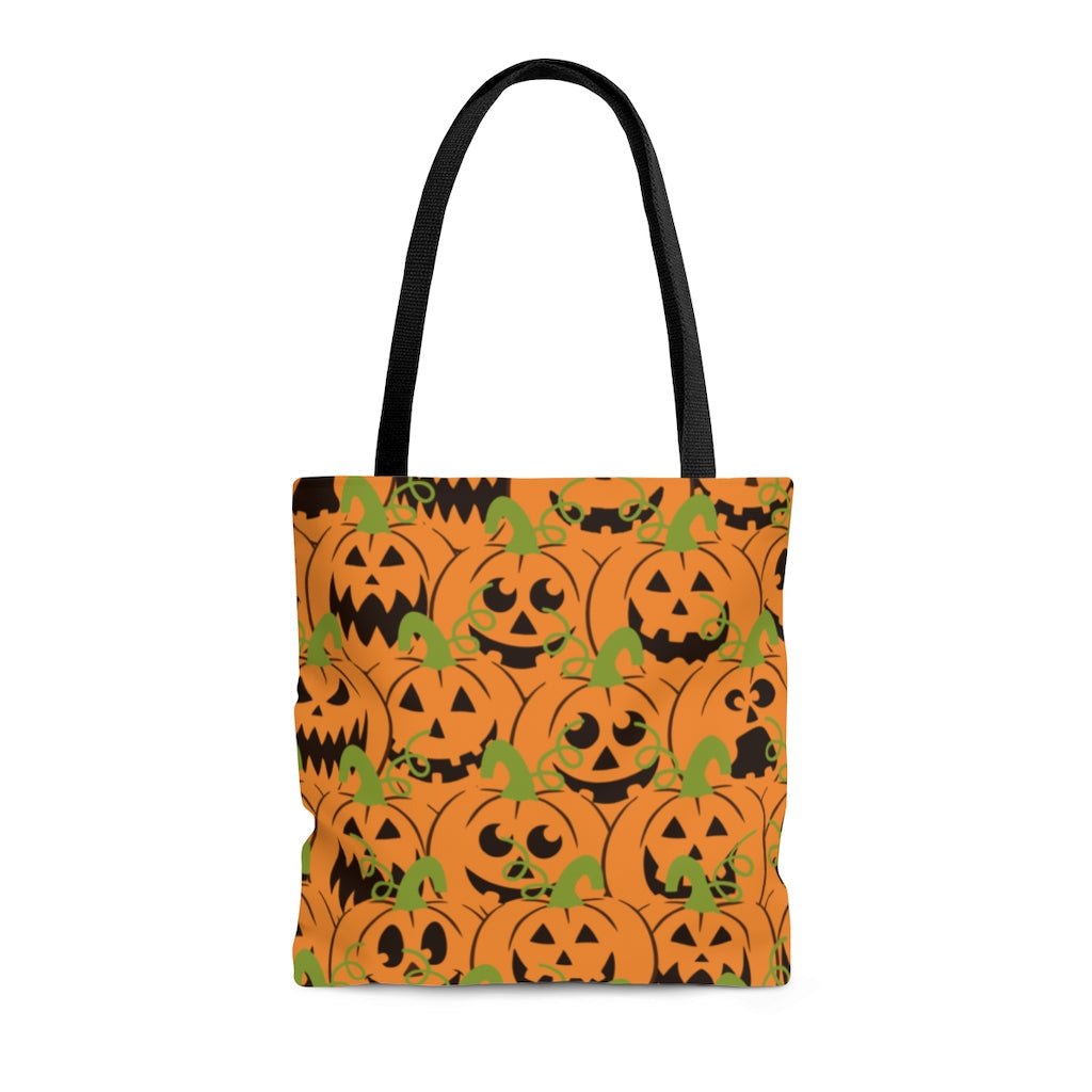 Tote Bag-Pumpkins Tote Bag-Medium-Jack N Roy