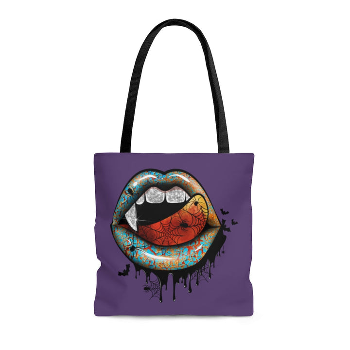 Tote Bag-Spooky Lips Tote Bag-Medium-Jack N Roy