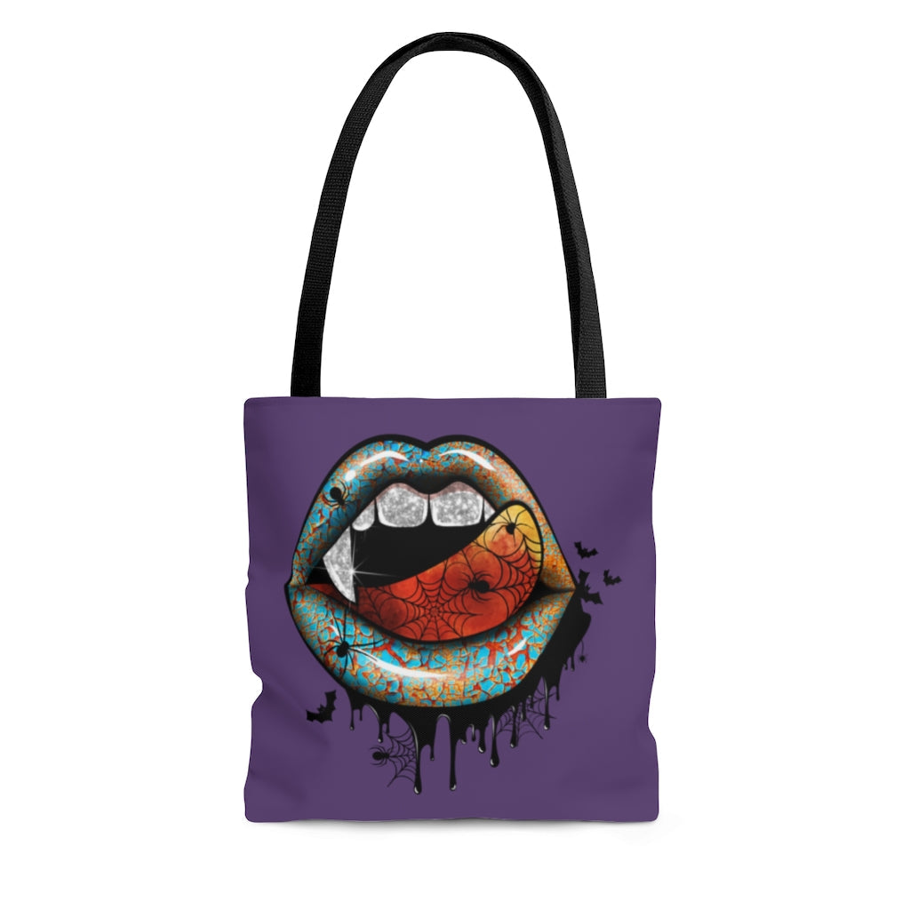 Tote Bag-Spooky Lips Tote Bag-Small-Jack N Roy