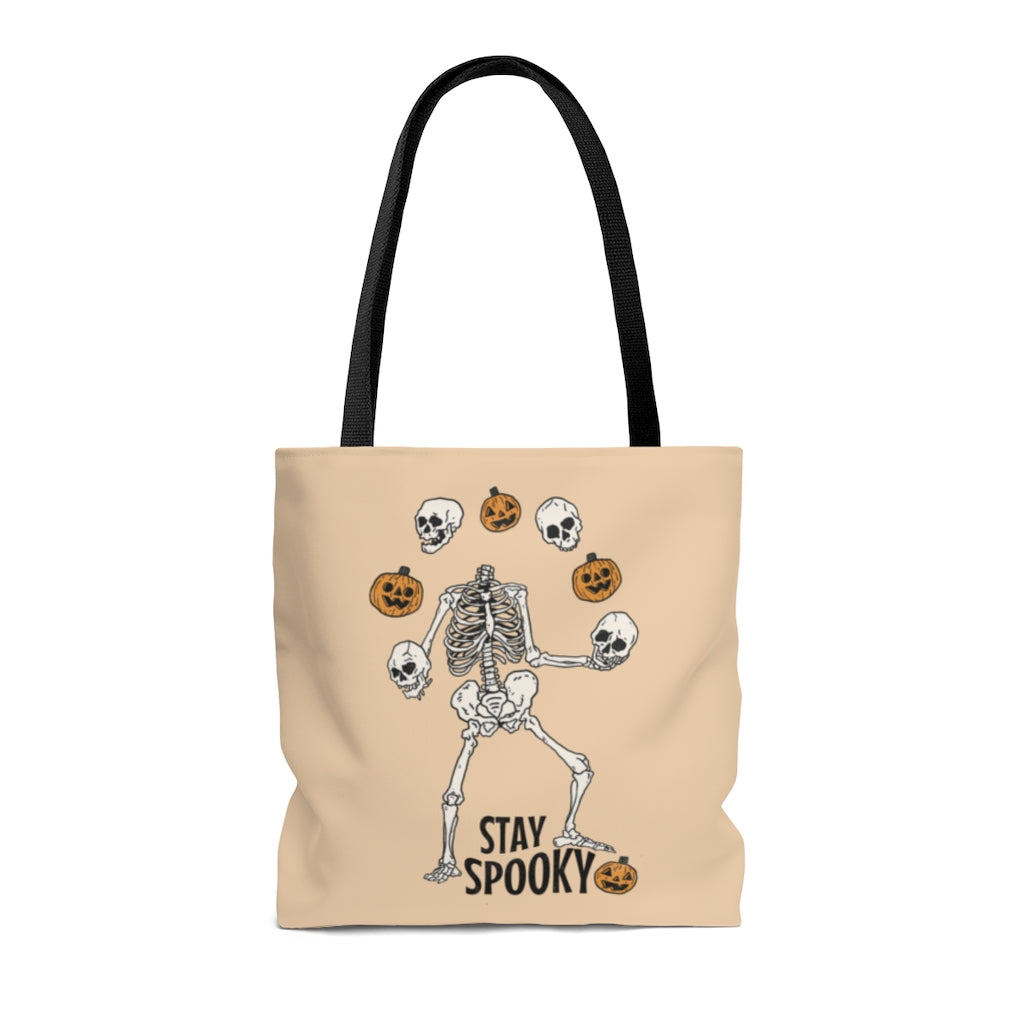 Tote Bag-Stay Spooky Tote Bag-Jack N Roy