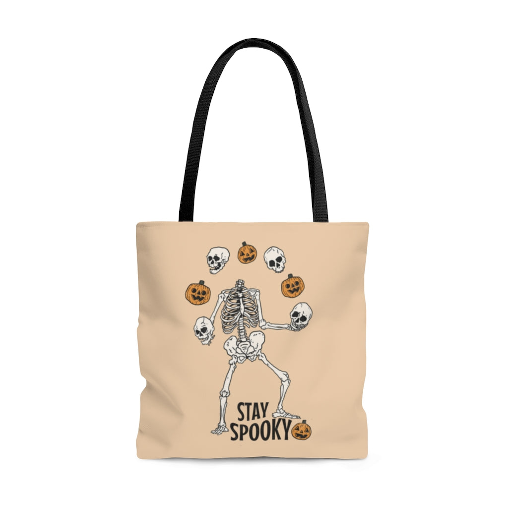 Tote Bag-Stay Spooky Tote Bag-Large-Jack N Roy