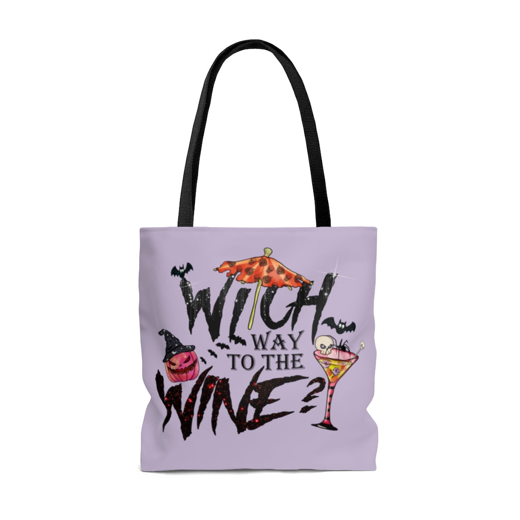 Tote Bag-Way To The Wine Tote Bag-Jack N Roy