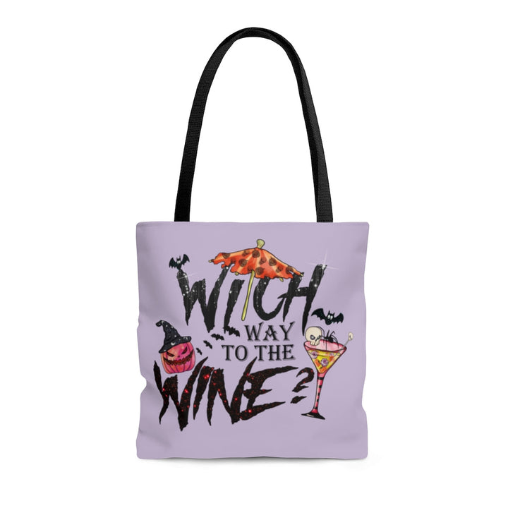 Tote Bag-Way To The Wine Tote Bag-Medium-Jack N Roy