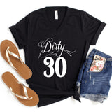 V-Neck Shirt-Dirty Thirty V-Neck-S-Black-Jack N Roy