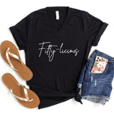 V-Neck Shirt-Fifty-licious V-Neck-S-Black-Jack N Roy