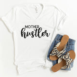 V-Neck Shirt-Mother Hustler V-Neck-S-White-Jack N Roy