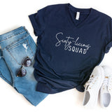 V-Neck Shirt-Sixty-licious SQUAD V-Neck-S-Navy-Jack N Roy