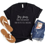 V-Neck Shirt-Stay Strong V-Neck-S-Black-Jack N Roy